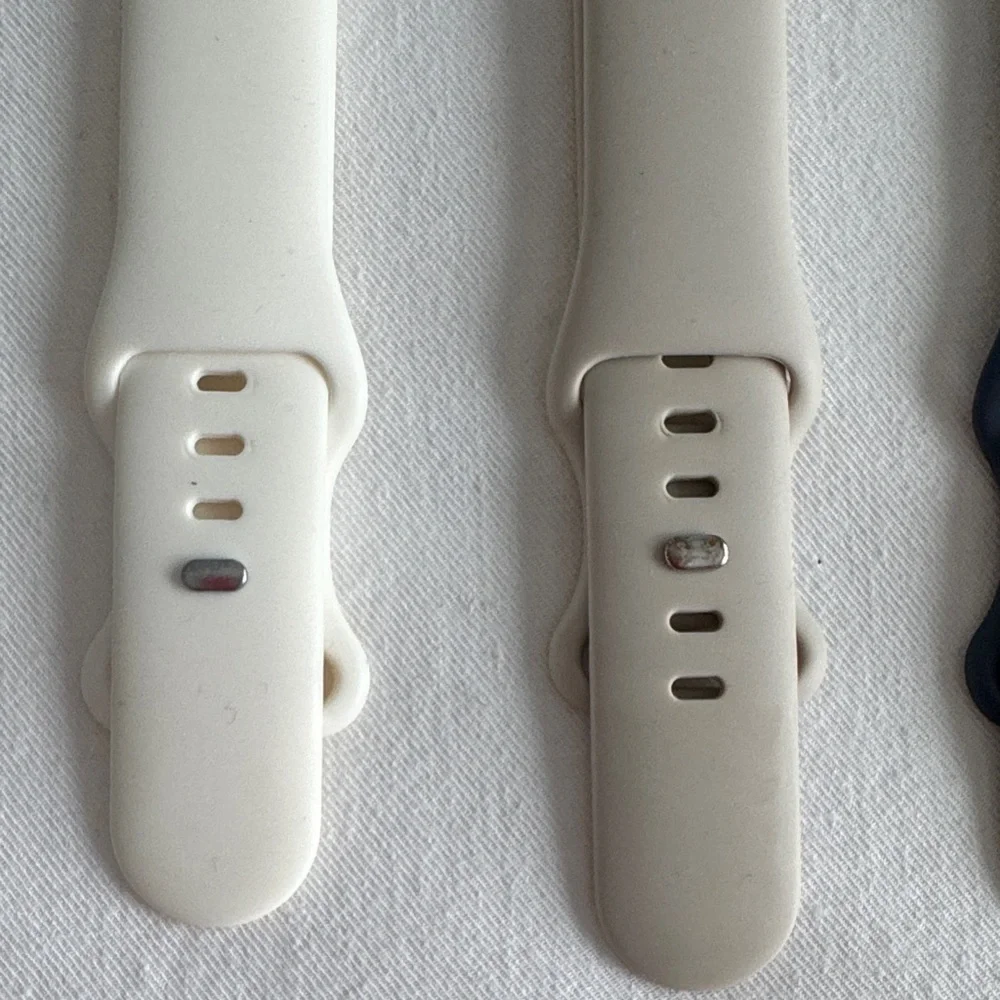 Set of Four Silicone Watch Bands